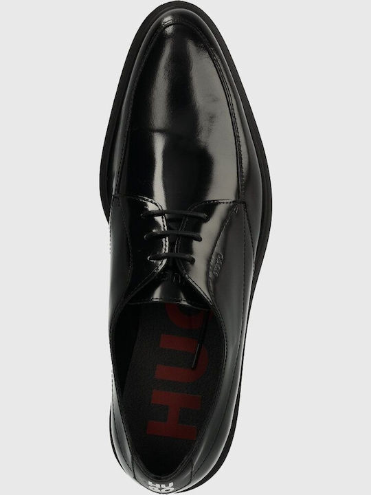 Leder Herrenschuhe Schwarz