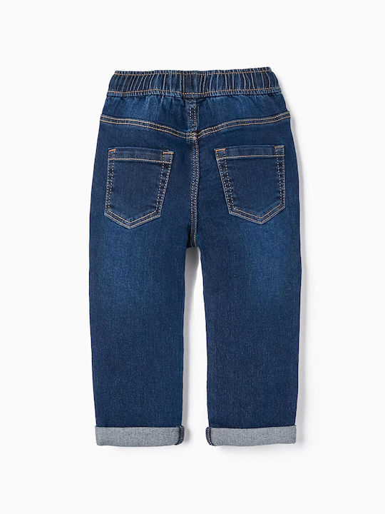 Zippy Pantaloni copii din denim JIN SCURO