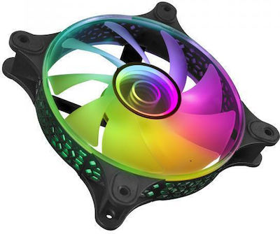 Mars Gaming MF-3DKIT Case Fan 120mm with ARGB Lighting and Connection 3-Pin / 6-Pin 1pcs