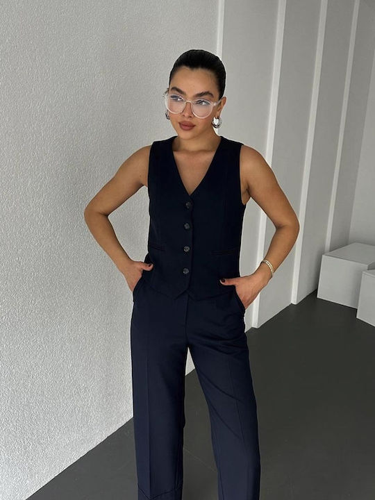 Women's Blouse Sleeveless Black