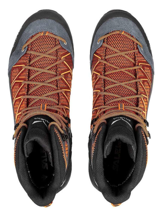 Salewa Mtn Trainer Lite Pantofi De Drumeție Pentru Bărbați Tip Botine Impermeabili Cu Membrana Gore-Tex Albaștri