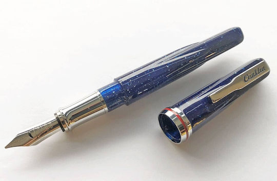 Conklin Σετ Πένα Γραφής Stub 1.1mm Μπλε με Μπλε Μελάνι