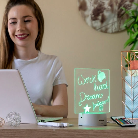 InnovaGoods Διακοσμητικό Φωτιστικό LED RGB Πίνακας 15εκ.