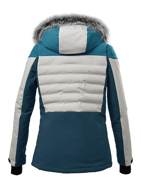 Killtec Ksw 254 Frauen Jacke aus für Ski & Snowboard Blau