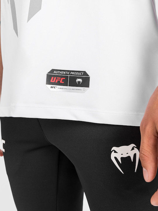 Venum Short Sleeve Shirt VNMUFC-00145 for MMA White