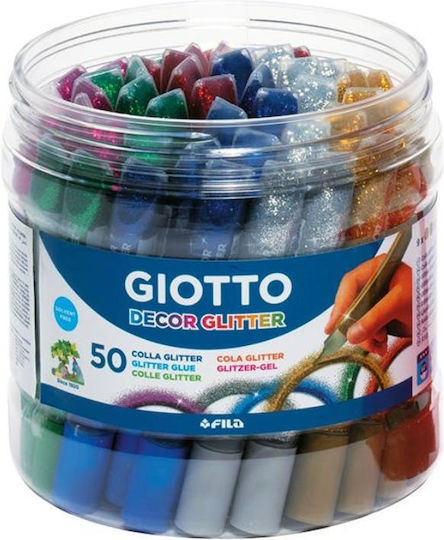 Giotto Decor Lipici Glitter Multicolor 10.5ml