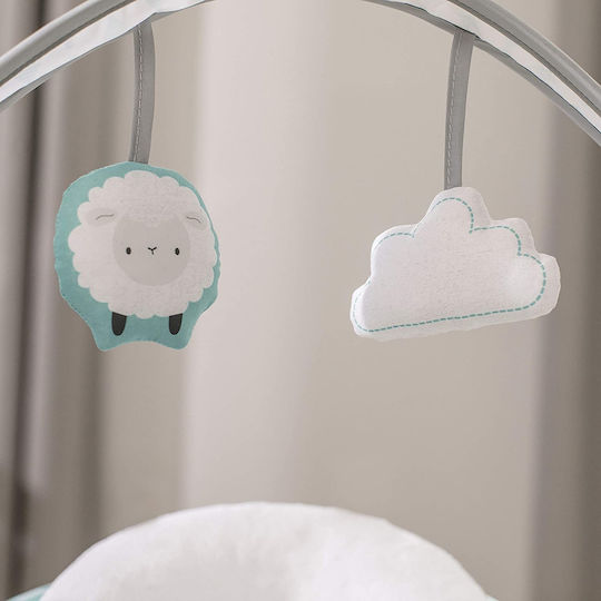 Ingenuity Електрически Релакс Бебе Люлка Swingity Swing Сив за Дете до 9кг