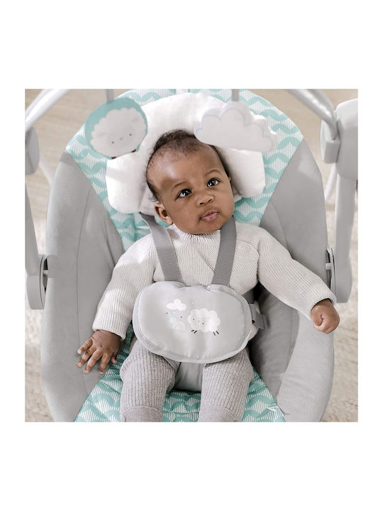 Ingenuity Electric Relax pentru Bebeluși Leagăn Swingity Swing Gri pentru Copil până la 9kg