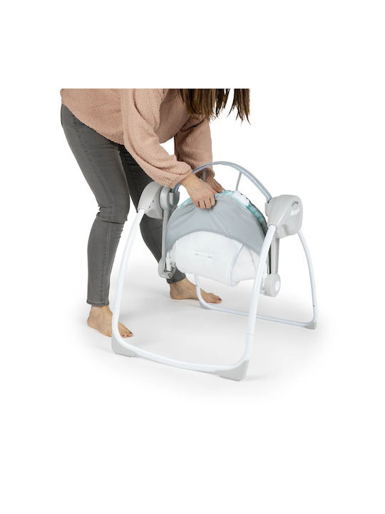 Ingenuity Electric Relax pentru Bebeluși Leagăn Swingity Swing Gri pentru Copil până la 9kg