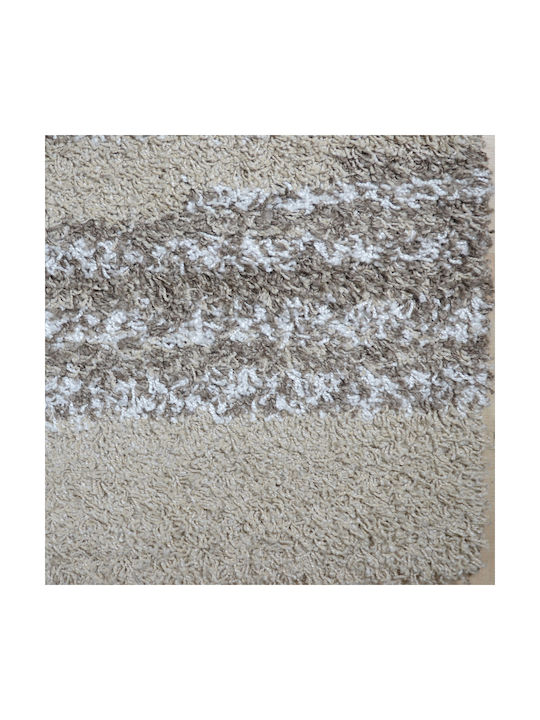 Saray Home Savana Rug Rectangular Shaggy Furry Beige