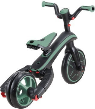 Globber Explorer Trike Foldable & Convertible For 10 Months Olive
