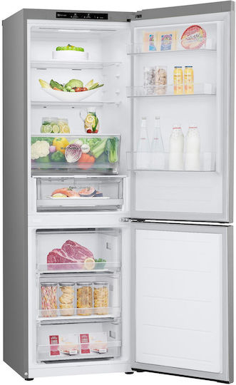LG Ψυγειοκαταψύκτης 344lt Total NoFrost Υ186xΠ59.5xΒ67.5εκ. Inox GBV3100DPY