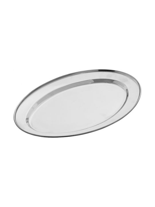 ΠΙΑΤΕΛΑ ΣΕΡΒΙΡΙΣΜΑΤΟΣ ΑΝΟΞΕΙΔΩΤΗ ΟΒΑΛ 25x18x1cm ΠΙΑΤΕΛΑ ΣΕΡΒΙΡΙΣΜΑΤΟΣ ΑΝΟΞΕΙΔΩΤΗ ΟΒΑΛ 25x18x1cm