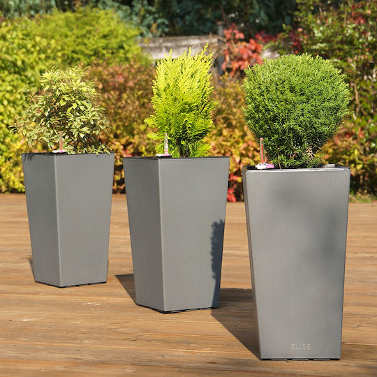 Hydrostab Planter White 30x30x58cm.
