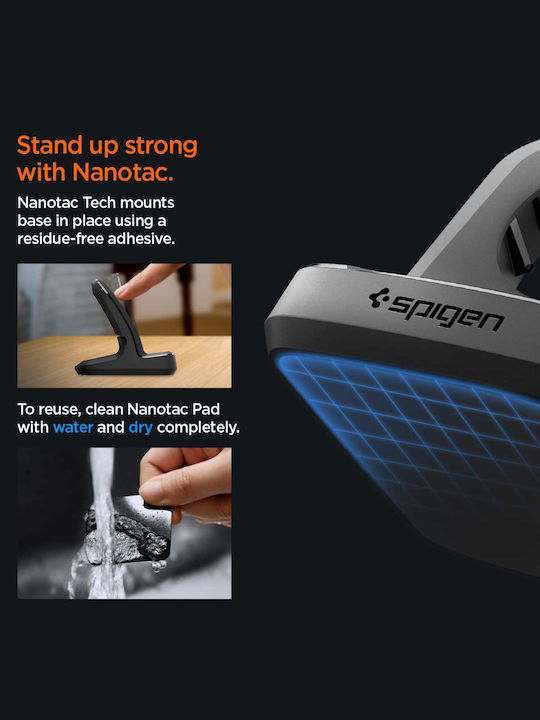 Spigen Rugged Armor Stand Wearable Charger Apple Watch Ultra2/Ultra 9/8/7/6/5/SE/4/3/2/1 Blackς