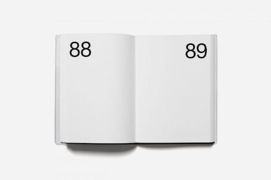 Marjolein Delhaas Notebook 368 Sheets with Blank Pages White