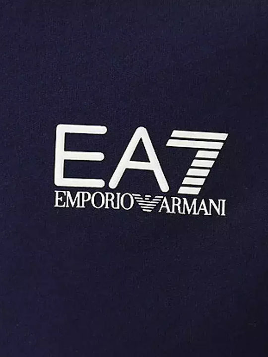 Emporio Armani Ανδρική Μπλούζα Κοντομάνικη Navy Blue