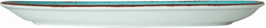 GTSA Tiffany Farfurie joasă Oval din Porțelan Albastru 26x16cm 6buc GTSA Tiffany Farfurie joasă Oval din Porțelan Albastru 26x16cm 6buc