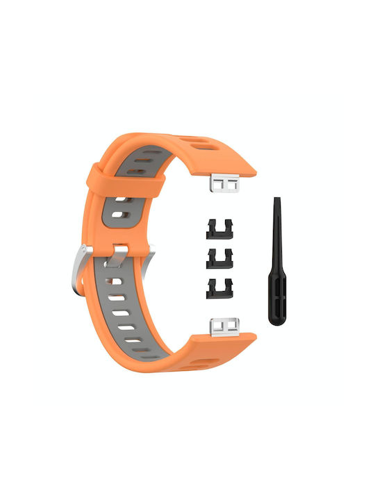 Two-color Λουράκι Πορτοκαλί (Huawei Watch Fit)