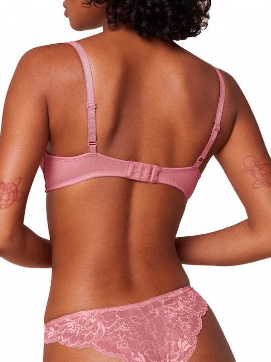 Triumph Bra with Light Padding Underwire Pink