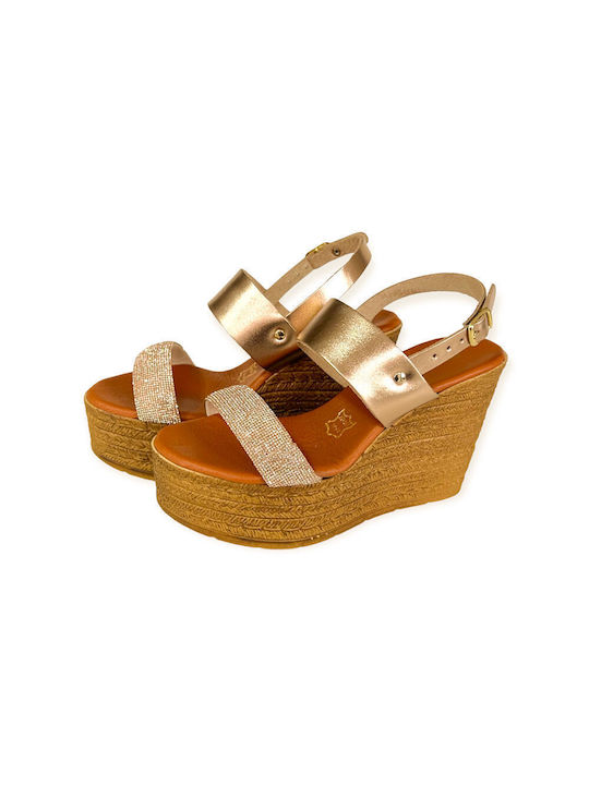 Gkavogiannis Sandals Platforme dama Roz