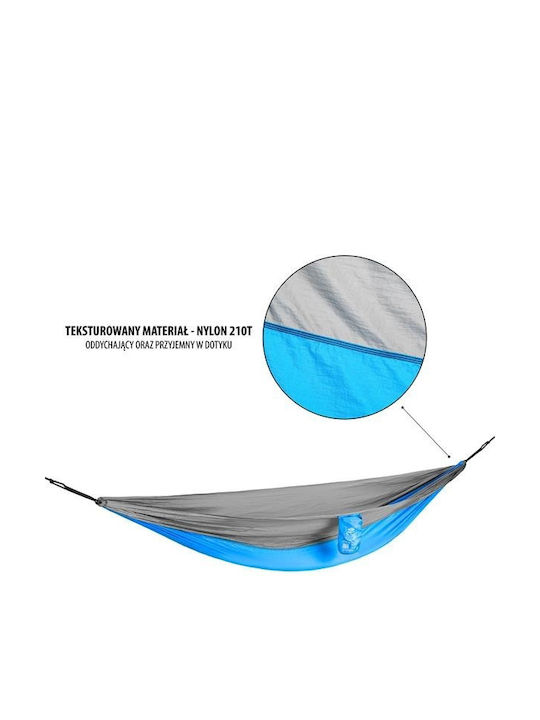 Nils Parachute Double Hammock Blue 290x140cm