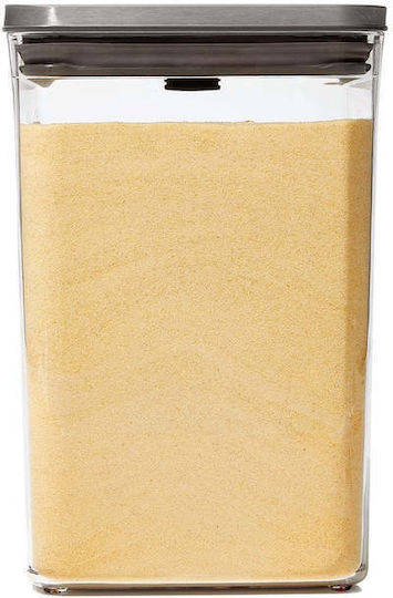 OXO Vase Allgemeine Verwendung mit luftdichtem Deckel Kunststoff Transparent 4200ml OXO Vase Allgemeine Verwendung mit luftdichtem Deckel Kunststoff Transparent 4200ml