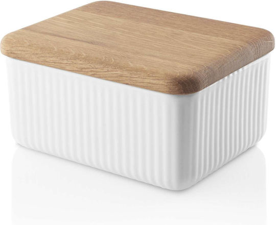 Eva Solo General Use Vase with Lid Made of White Porcelain 7.5x6x10cm