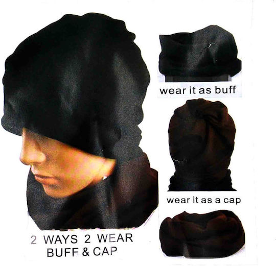 Unisex Headband Knitted in Black color