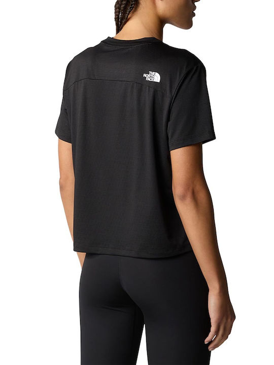 The North Face Femeie Sport Tricou Negru