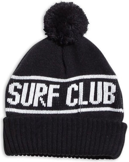 Beanie Unisex Beanie Gestrickt in Schwarz Farbe