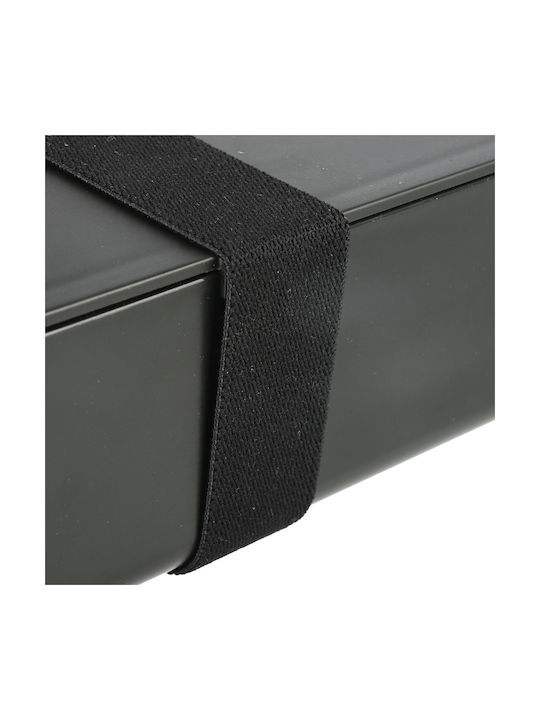 Estia Microwave Plastic Lunch Box Save The Aegean Midnight Black 1000ml