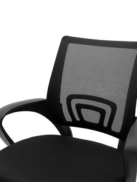 Pakketo Berto I Office Chair with Fixed Arms Black 274-000001