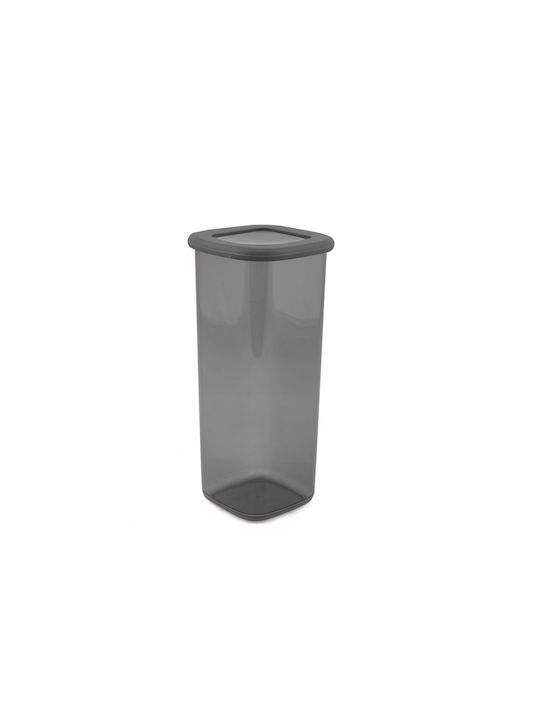 Hermia Set 12 Bucăți Casete Utilizare Generală cu Capac Ermetic Plastic Gri 1750ml 12 Bucăți