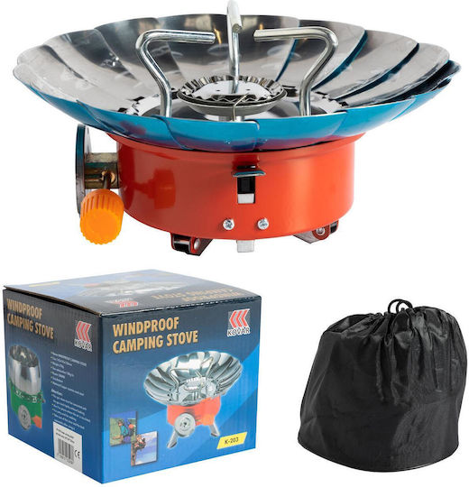 Little Farmer Foldable 2800 W One Burner Piezo-electric Ignition Plită de gătit pentru camping 20.5x10cm