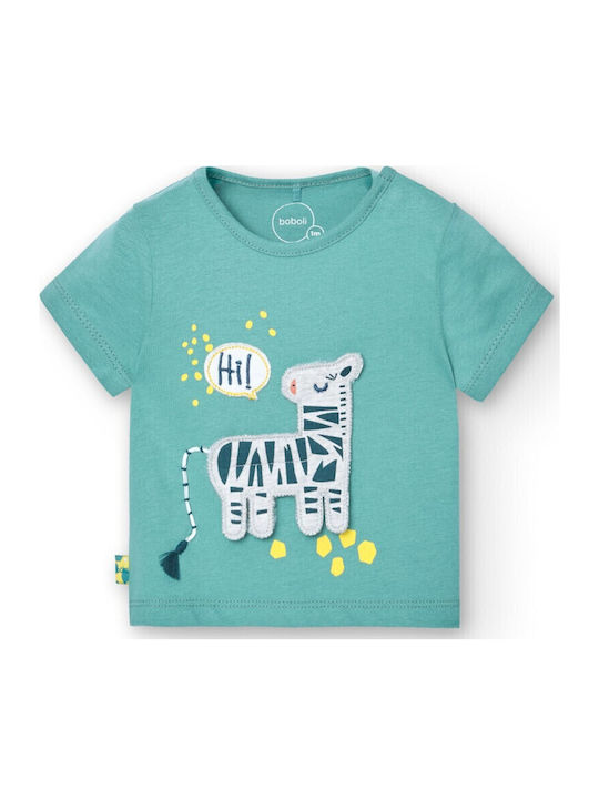 Kids' Set with Shorts Summer 2pcs Green