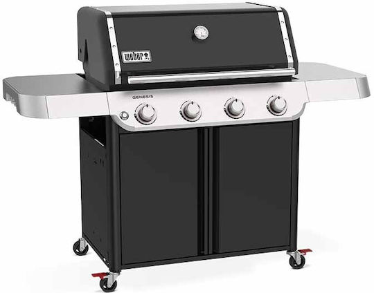 Weber Genesis Ψησταριά Υγραερίου Σχάρας 86x48εκ. με 4 Εστίες 15.2kW