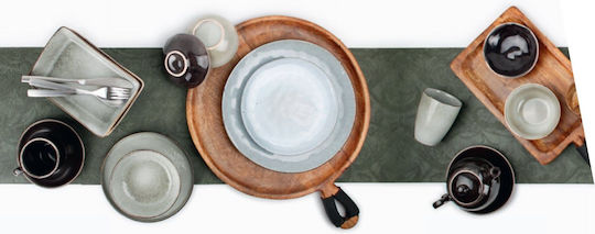 Salt & Pepper Artisan Μπωλ Σερβιρίσματος Στρογγυλό Κεραμικό Μαύρο με Διάμετρο 15εκ.