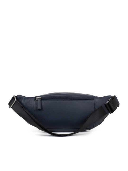 Magazin online pentru bărbați Piele Bum Bag pentru Talie Albastru