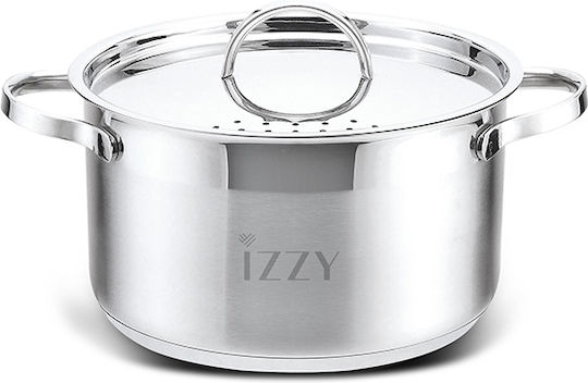 Izzy Cosmopolitan Βαθιά Ανοξείδωτη Κατσαρόλα 7lt / 26cm Izzy Cosmopolitan Βαθιά Ανοξείδωτη Κατσαρόλα 7lt / 26cm