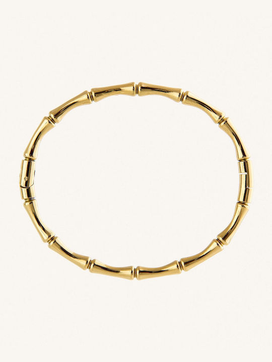 StanStefan Bracelet Handcuffs made of Steel Gold Plated