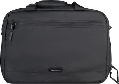 Discovery Waterproof Shoulder / Handheld Bag for 15" Laptop Black D00114.06