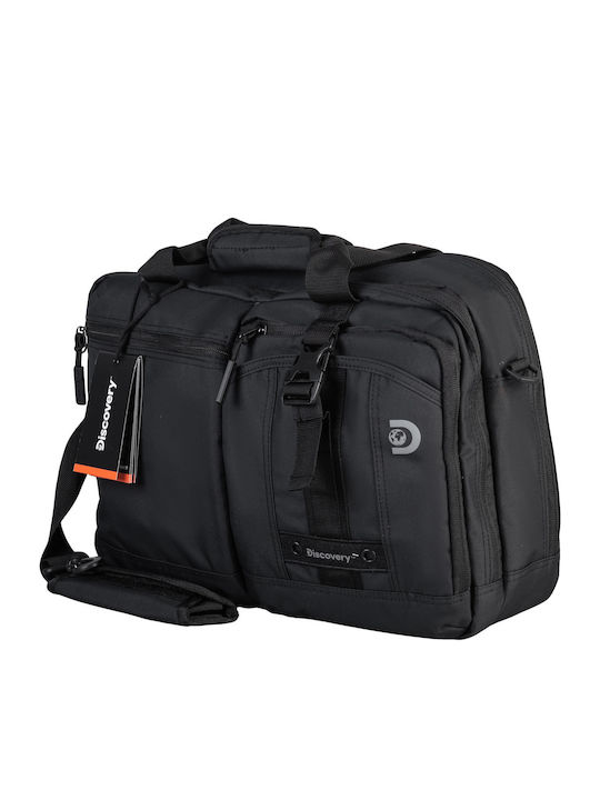 Discovery Waterproof Shoulder / Handheld Bag for 15" Laptop Black D00114.06
