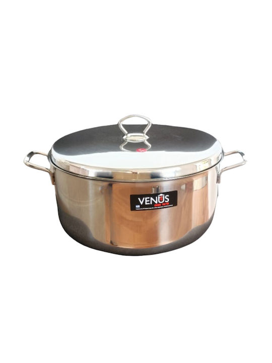 Venus Stainless Steel Stockpot 6.8lt / 30cm