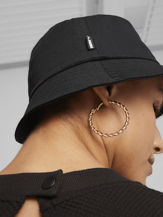 PUMA Υφασμάτινo Ανδρικό Καπέλο Στυλ Bucket Μαύρο