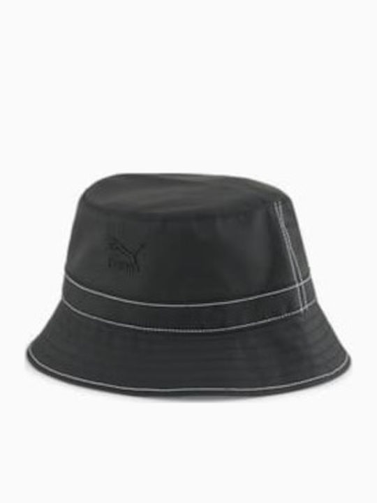 PUMA Υφασμάτινo Ανδρικό Καπέλο Στυλ Bucket Μαύρο