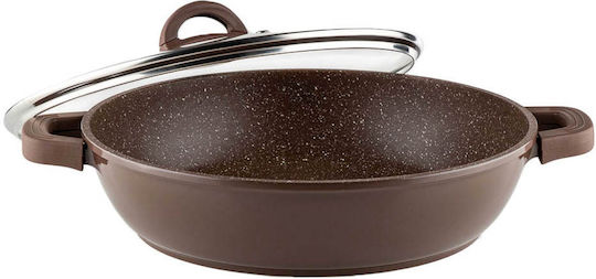 Muhler Die-Cast Shallow Pot made of Aluminum 4.3lt / 32cm