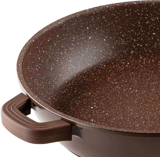 Muhler Die-Cast Shallow Pot made of Aluminum 4.3lt / 32cm