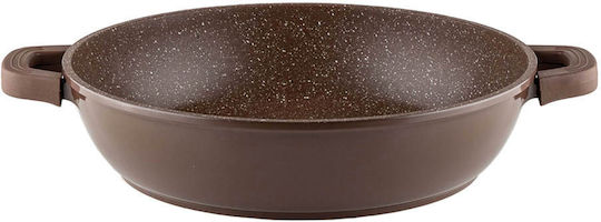 Muhler Die-Cast Shallow Pot made of Aluminum 4.3lt / 32cm