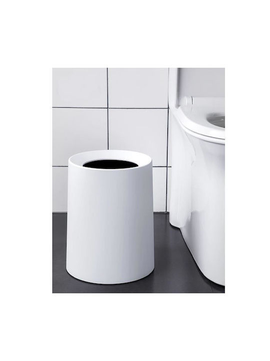 Next Waste Bin Waste Plastic White 10lt 1pcs